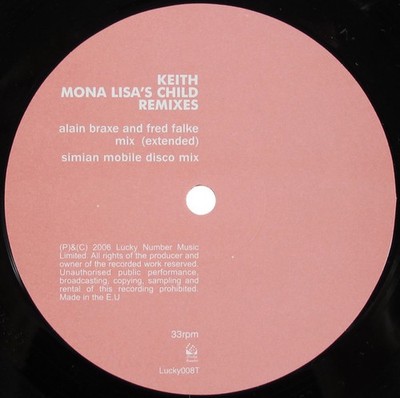 Keith (4) - Mona Lisa's Child (Remixes), 12'', (Vinyl)