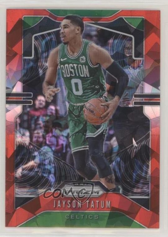 2019-20 Panini Prizm Red Ice Prizm Jayson Tatum #39 09e0