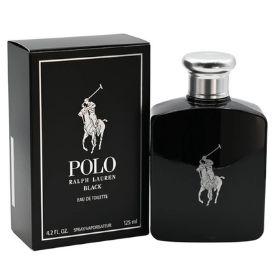 #ad POLO BLACK by Ralph Lauren 4.2 oz edt Cologne for men New in Box $44.79