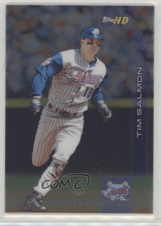 2001 Topps HD Platinum 145/199 Tim Salmon #48 8t7
