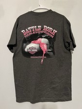 Harley Davidson Battle Born Carson City Nevada Shirt Size L Large Biker