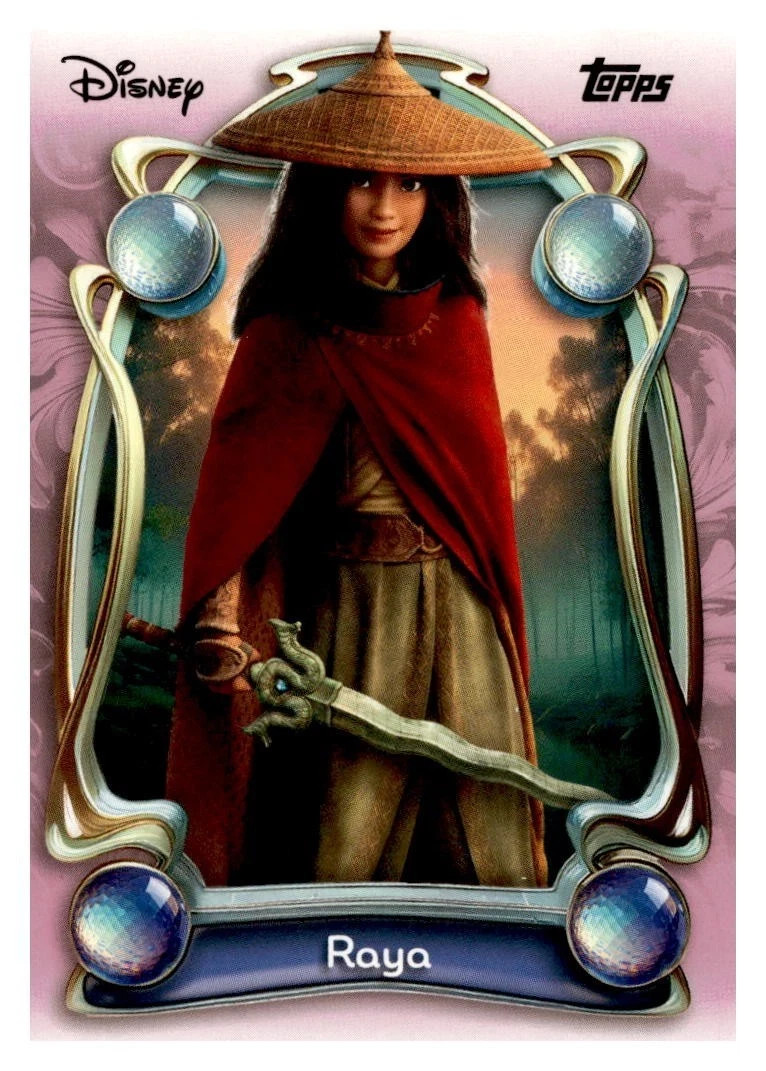 2025 Topps Disney Wonder Base Card #92 Raya - Raya and the Last Dragon