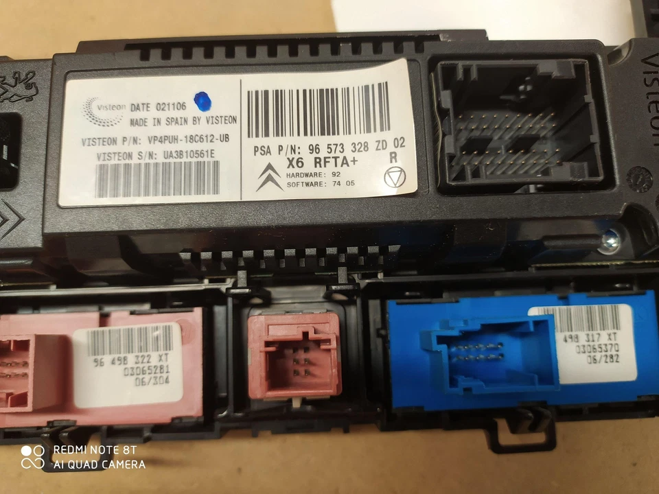 CITROËN C5 II RC Altre Centraline 96573328ZD 2.0 Diesel 2006 28619273 - Immagine 3 di 3