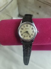 Vintage 1950s Wyler Wycoflex Watch Jeweled Lever 1260 ETA Mechanical Works