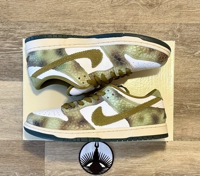 Nike SB Dunk Low Pro QS x Alexis Sablone  Chameleon  HJ3386-300 Men s Size 9.5