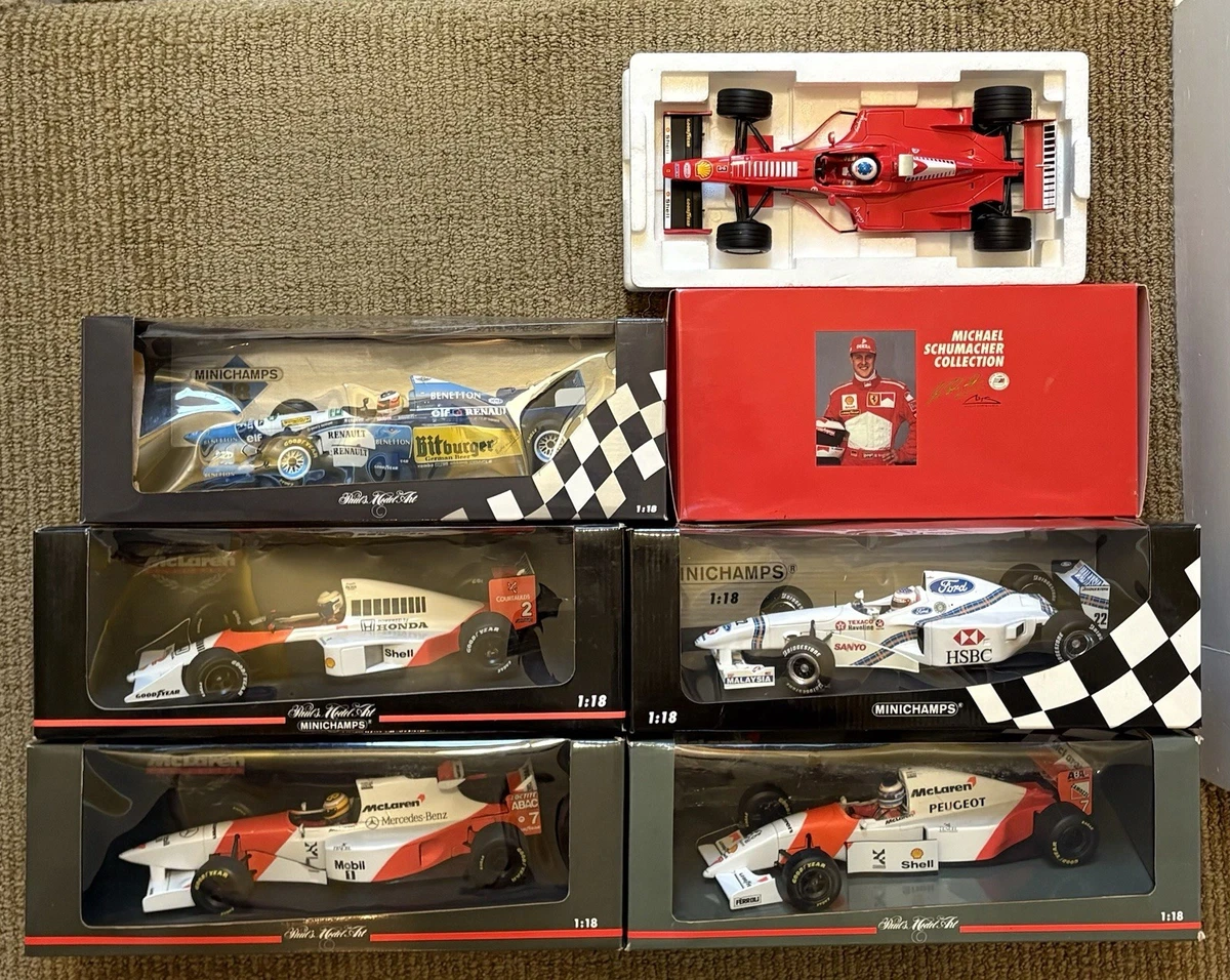 Minichamps Michael Schumacher Ferrari Diecast Formula 1 Cars for