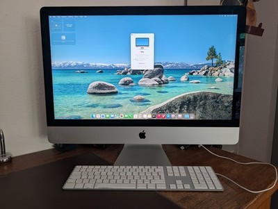 Apple iMac 27'' 5K 2020, Intel i7, 40GB RAM, 512GB SSD, 8GB Radeon Pro 5500 XT
