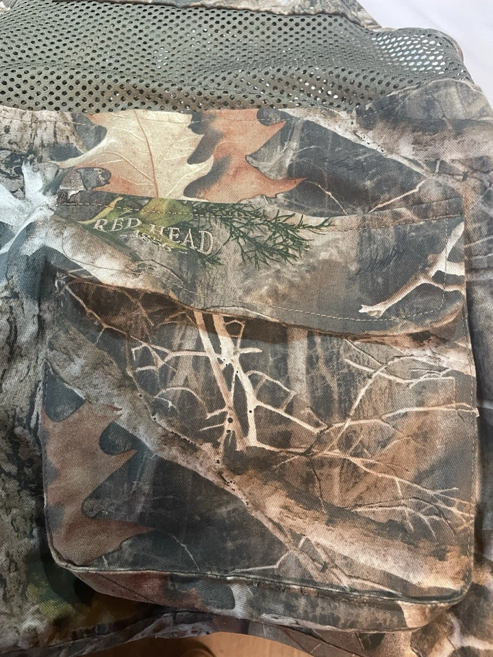 RedHead Vest Mens X LARGE Camouflage Shooting Bird Hunting Duck Deer - Image 4 of 4