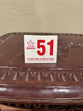 Classic Carl's Jr Table Tent Sign 51