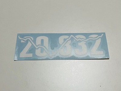Aufkleber 20.832 Nürburgring Nordschleife Streckenprofil Sticker