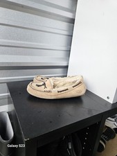 UGG Dakota Moccasin Slippers Women's Size 10 Chestnut Sheepskin Suede Indoor...