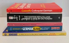 Fun Vintage Learn German Language Books Lot o...
