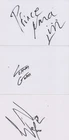 20 wrestling autographs  --  WWE / AEW  -- Index cards -- Autographs  - Cody MJF