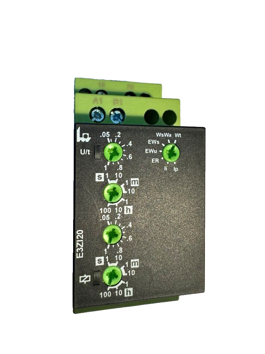 Tele E3ZI20 12-240 VAC/DC 111100  2-Contact, 0.05 s - 100h, DPDT Time Relay