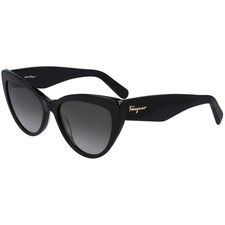 Salvatore Ferragamo Women's Sunglasses Grey Gradient Lens Black Frame SF930S 001