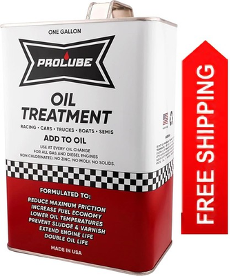 #ad Prolube Engin Oil Treatment 1Gall Engine Oil Additive for Gas amp; Diesel Engines $177.00