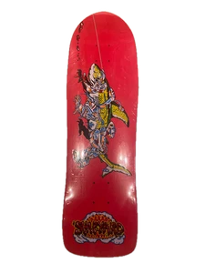 Shipyard Robotic Shark Pink 9.25in Skateboard Deck