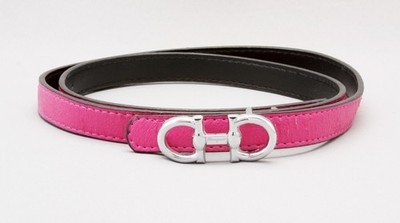 SALVATORE FERRAGAMO WOMEN'S GANCINI REVERSIBLE & ADJUSTABLE BELT 44/110