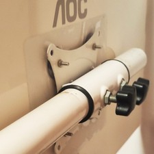 Desktop LED LCD Monitor Holder Arm Extension VESA Adapter Fixing Fixed Bracket