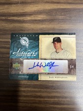 2007 Upper Deck Artifacts - Auto Facts Josh Willingham #AF-WI (AU) MLB Baseball