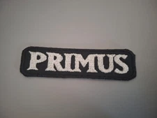 Glow In The Dark Primus Band Patch Black And White