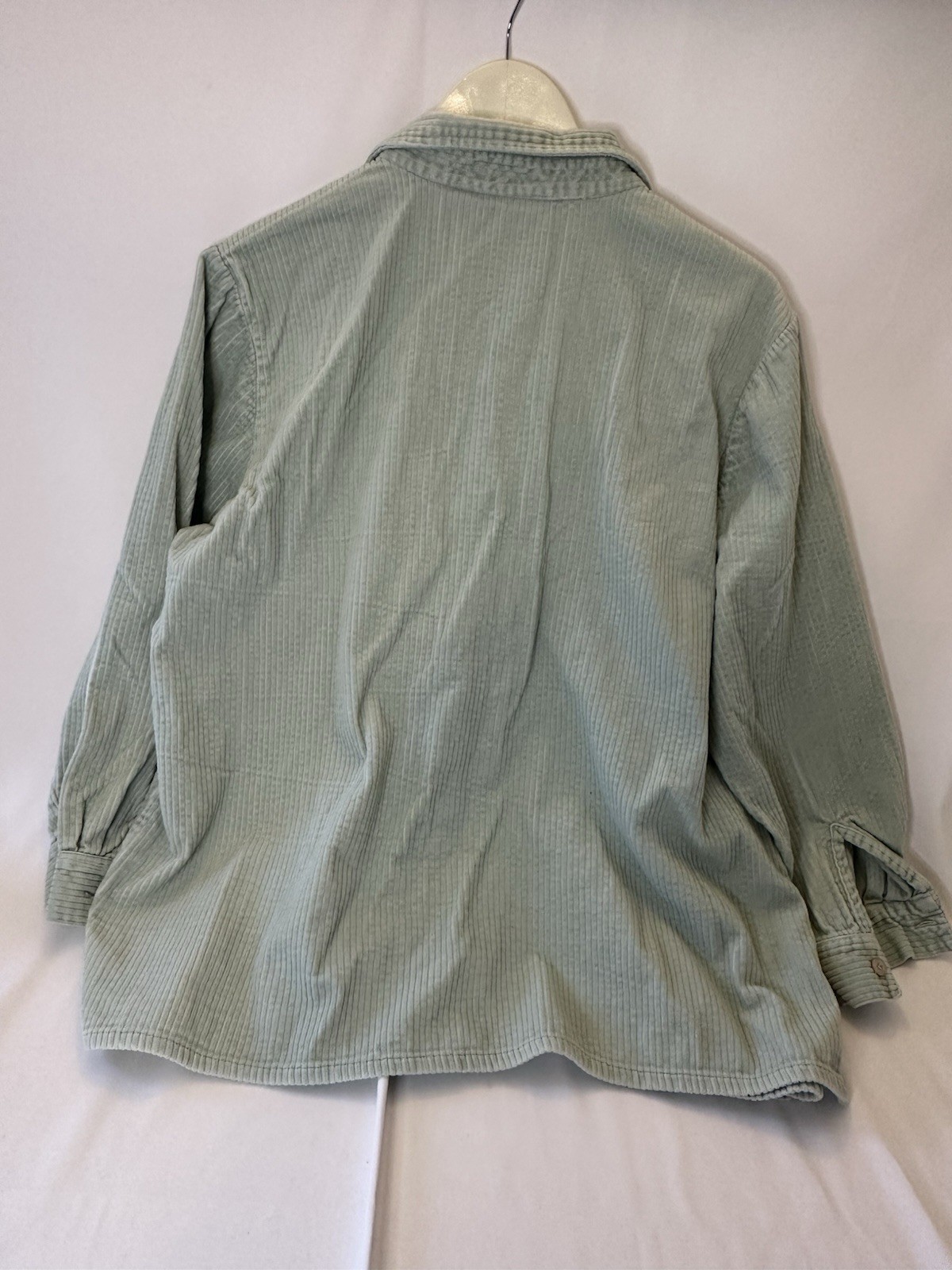 Women’s Extra Large, Button-Down/Shacket Light Gr… - image 2