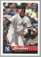 2007 Fleer #424 Kei Igawa RC Rookie Card. rookie card picture
