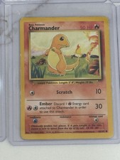 Vintage Pokemon Card Starter Lot Of 19, Base Set, Bulbasaur Charmander Squirtle