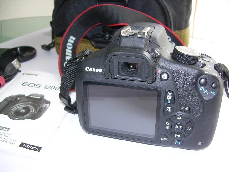 CANON EOS 1200 D Komplettset, neuwertiger Zustand, nur 4900 Clicks !!! - Bild 3 von 4