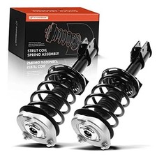 Front Pair 2 Complete Strut  Coil Spring Assembly Compatible with Mercedes