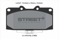 BremsbeläGe Nissan Skyline (R34) 2.5 Baujahr 06/98 – 01/06 Kw 187 PS 254 - Pagid