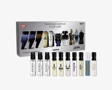 Carolina Herrera Rabanne Jean Paul Gaultier Fragrance Sampler for Him 10-Piece
