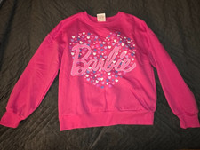 NWOT Barbie sweatshirt for girls, size 10-12