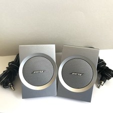 2 OEM BOSE Companion 3 Series I Multimedia Speakers Satellite Speakers Scuffs