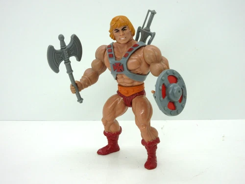 MOTU,Vintage,HE-MAN,Masters of the Universe,figure,100% complete,Original,Early