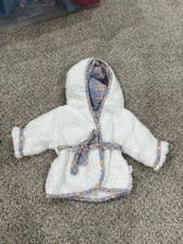 American Girl Bitty Baby Bath Robe Fish Mitt from Robe