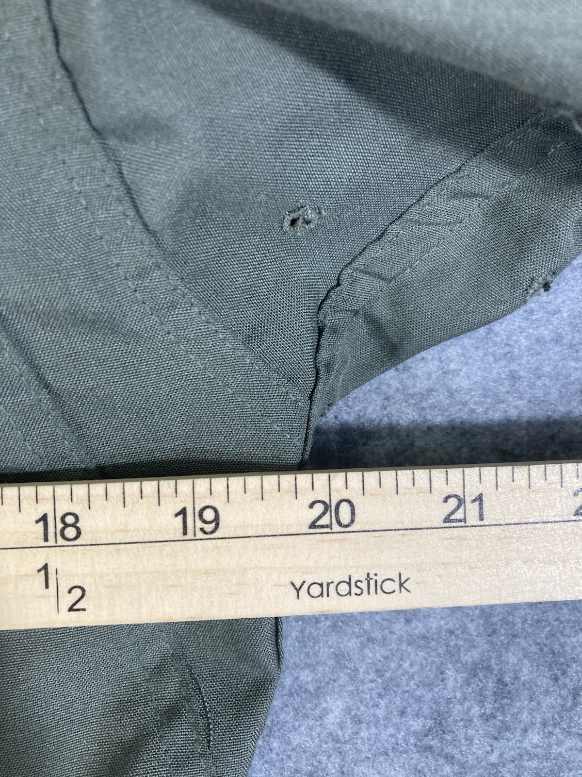 Military Flyers Summer Coveralls Flight Suit Men 38 S Green Fire Resistant Zip