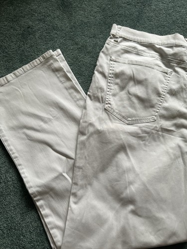 TALBOTS Petite Women’s Stretch White Jeans Size 14 - Picture 7 of 7