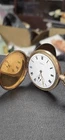 WALTHAM GIANT POCKET WATCH – GOLD FILLED – FOR PARTS / REPAIR ORIGINAL ANTIQUE