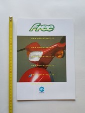 Piaggio Free 50 1992 Original Italian Leaflet