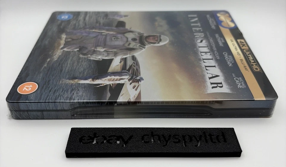 Interstellar 4K UHD Blu Ray Steelbook UK NEW AND SEALED - In Hand - Sent In Box - Image 4 of 4