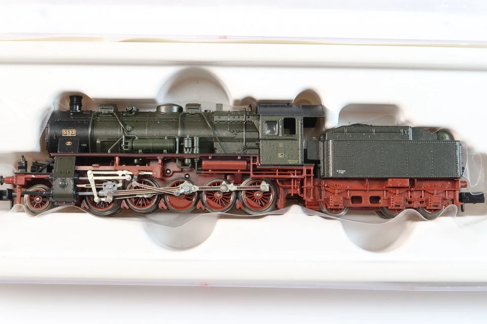 Minitrix 12608 Schlepptenderlok Gattung G 12 der P.St.E.V. N DSS in OVP