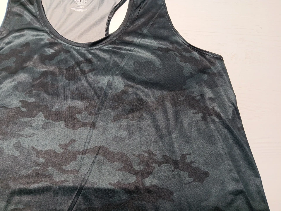 Athletic Works Women Top XXL 20 Camo Poly Blend Sleeveless Activewear Tank - Image 4 of 4