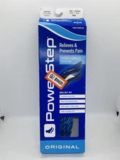 Powerstep Full Orthotic Insoles Arch Heel Support Shoe Inserts Relief 3-3.5 M 5-