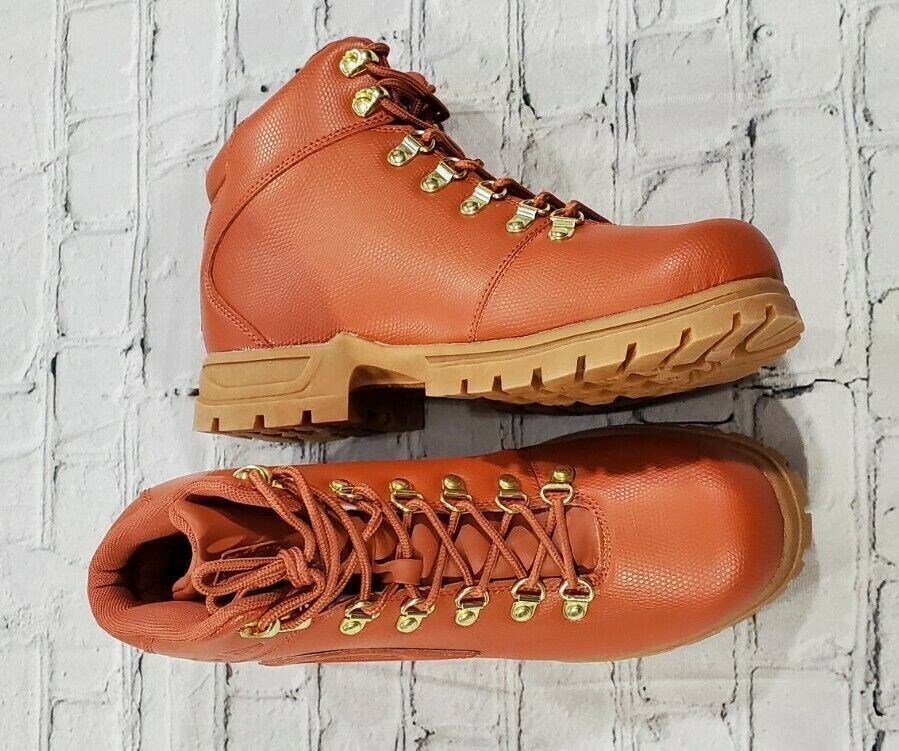FILA USA Diviner Hiking Sneaker Boots Tan 1HM00552-200 MENS 