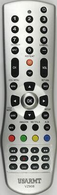 Universal Remote For VIZIO TV VR3 XRT510 VRU100 VRU300 VUR5 VUR8
