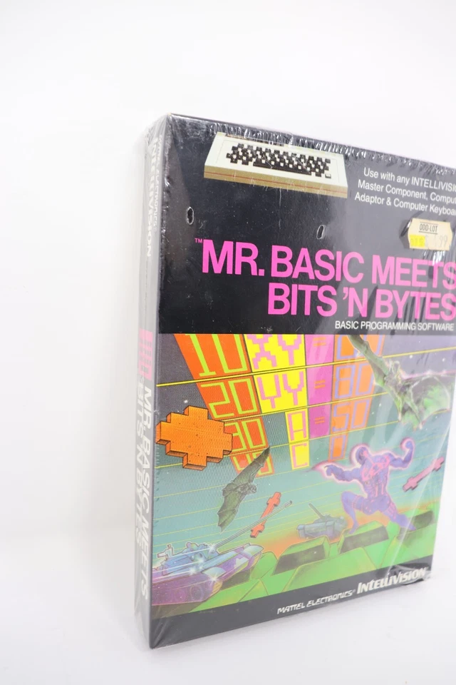 New Mr Basic Meets Bits 'N Bytes Mattel Electronics 1983 Intellivision Sealed - Image 4 of 4