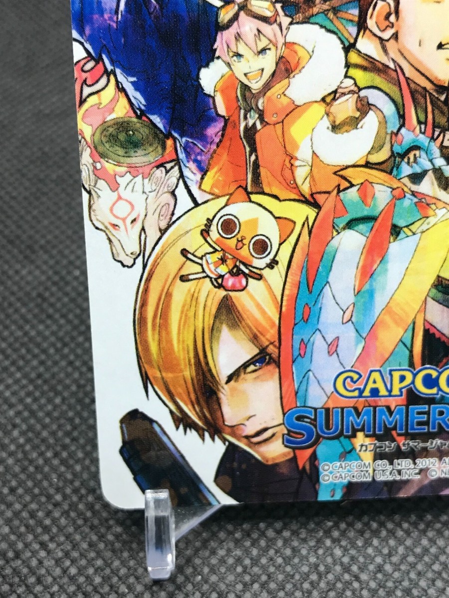 CLUB 6 MONSTER HUNTER 3G CAPCOM SUMMER JAM Original Playing Cards