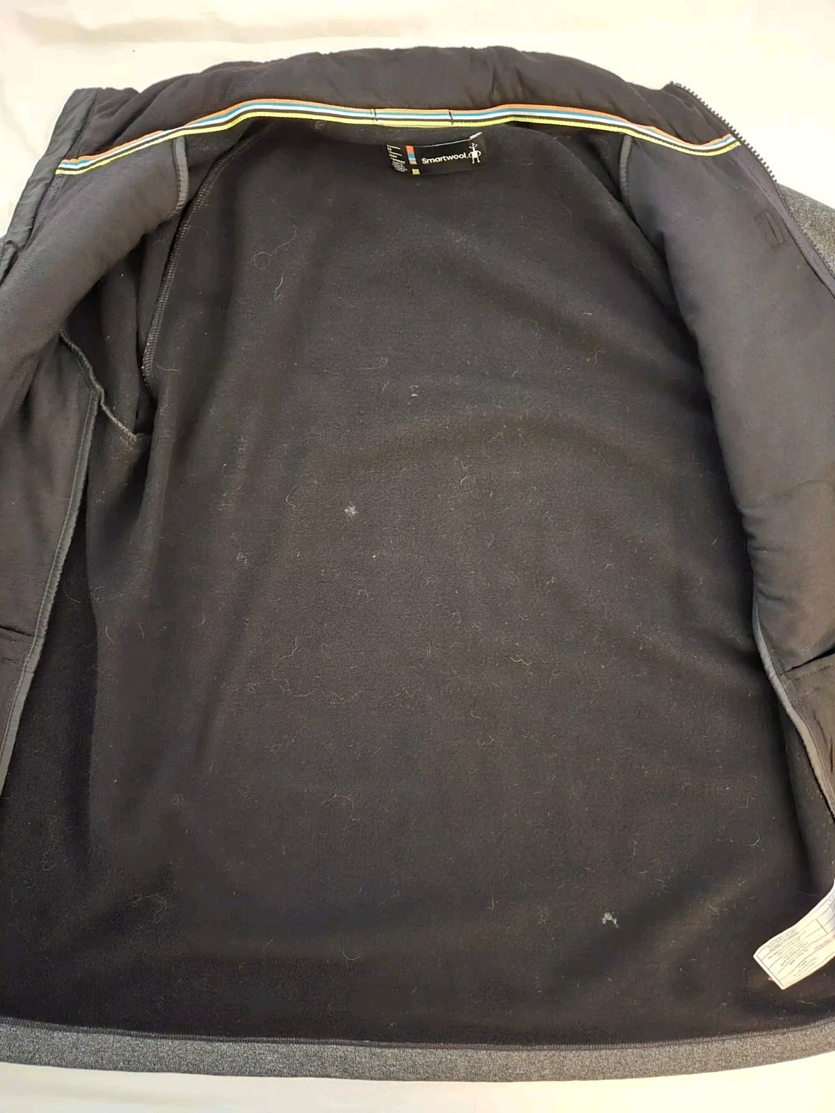 Smartwool Smartloft M Performance Zip Jacket Grey… - image 11