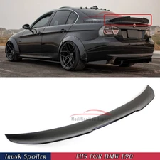 For 06-2011 BMW E90 3 Series M3 Sedan Glossy Black PSM Style Trunk Spoiler Wing